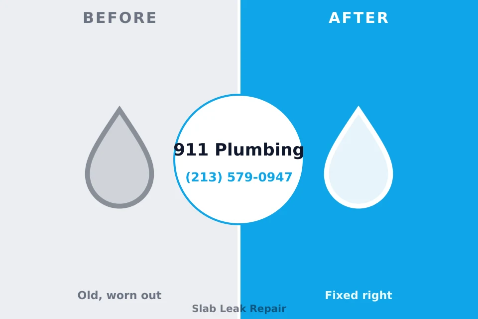 Before and after: plumbing company Smethport, PA